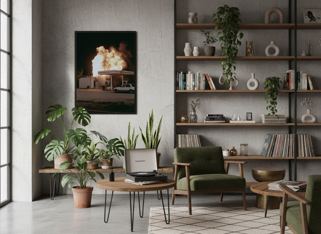 620 framed art in a modern living room