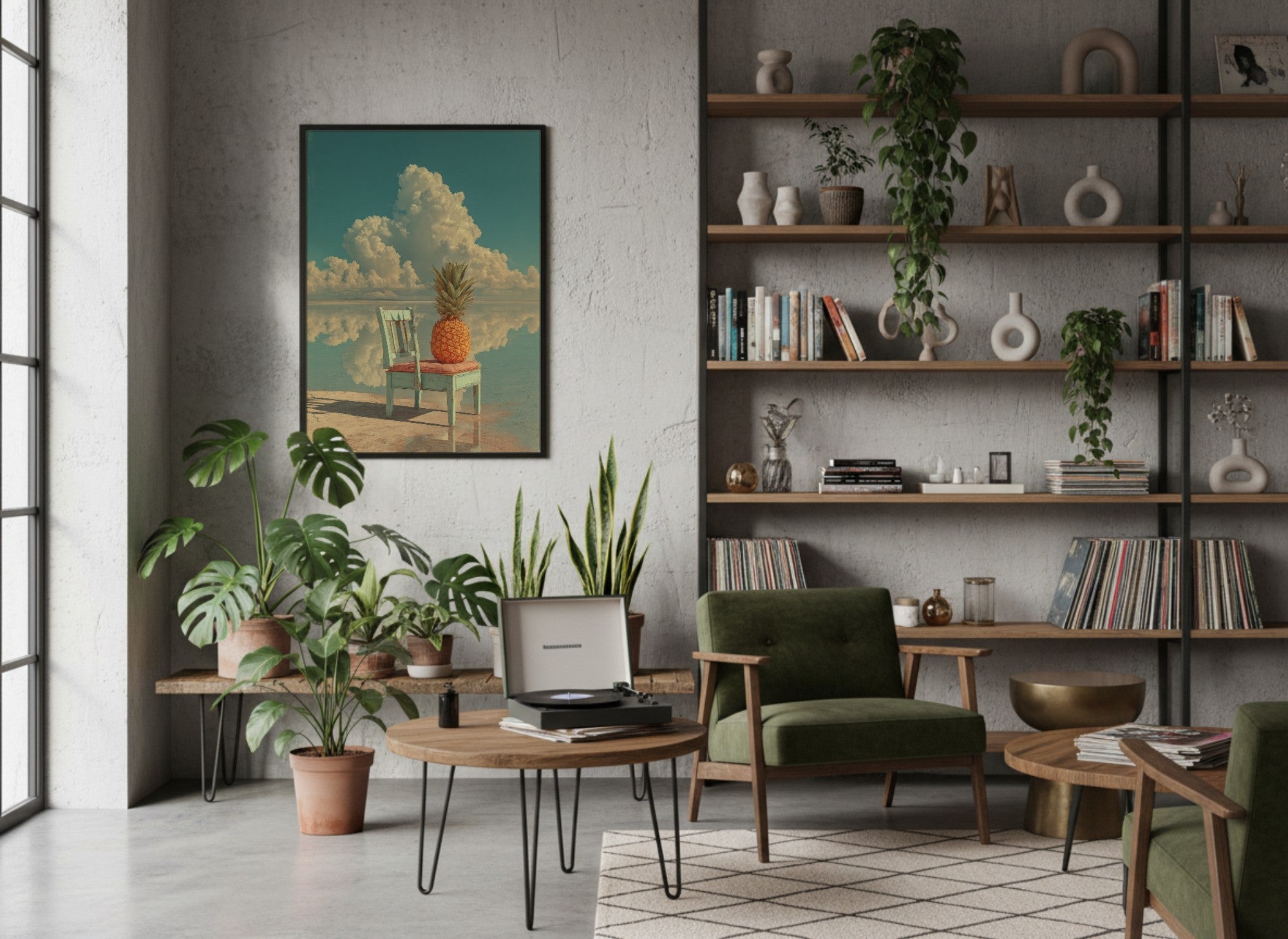 The Pineapple Chair lifestyle mockup — a7692238-c952-4689-9c26-f6008cf2eb39